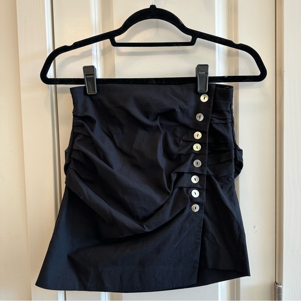 Zara Ruched Mini Skirt